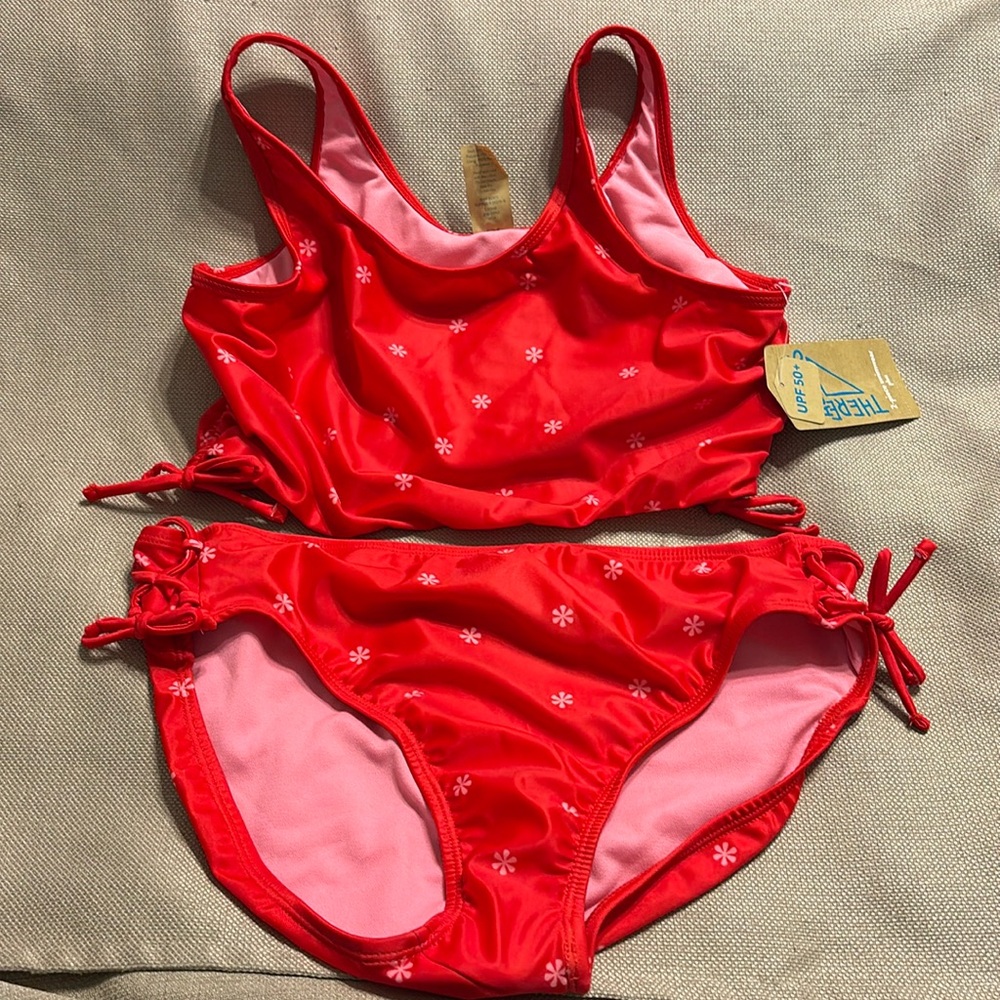 Thereabouts Plus 2 pc Girls Swimsuit